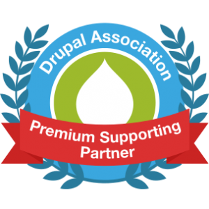 Drupal Partner Badge - Premium Supporting Partner