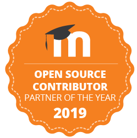 2019 Moodle Open Source Contributor Partner