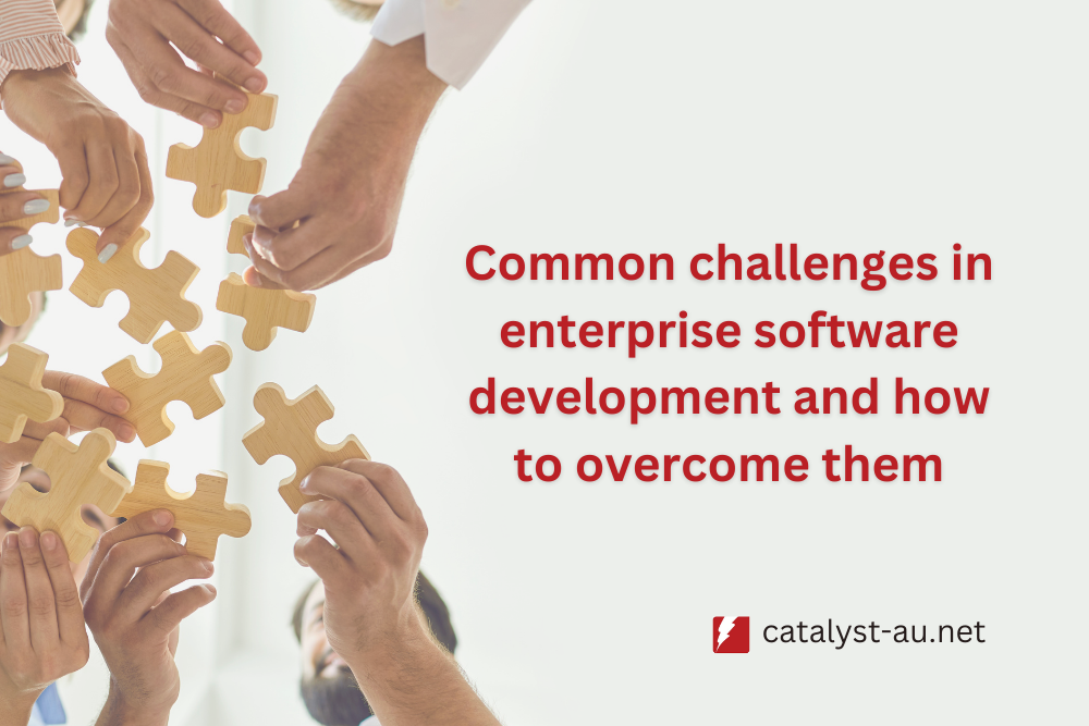 Common Challenges in Enterprise Software Development and How to Overcome Them.